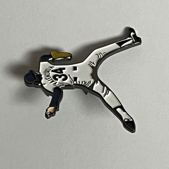 LA Dodgers Valenzuela 34 Hat Pin Pins Hats Baseball Fitted New Era Blue White - Picture 3 of 8